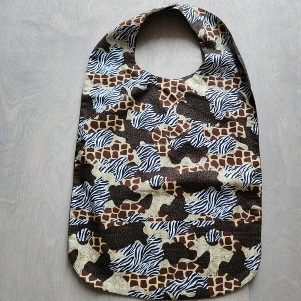 Adult bibs‎ different prints.